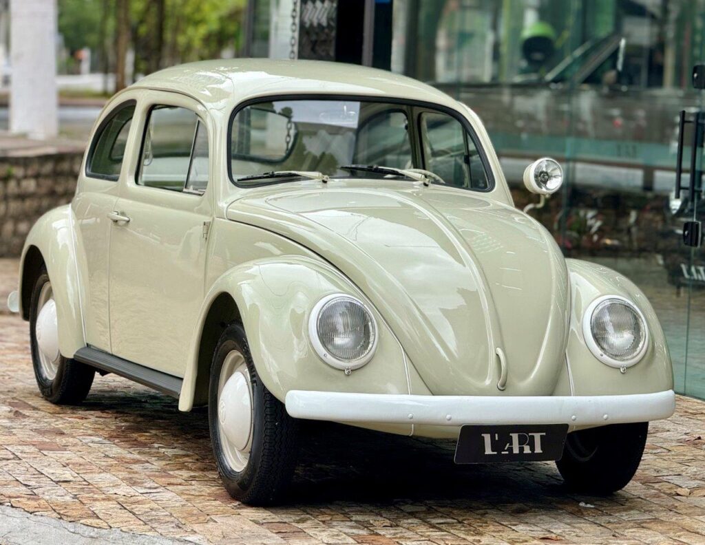 VW FUSCA PÉ DE BOI - 1965