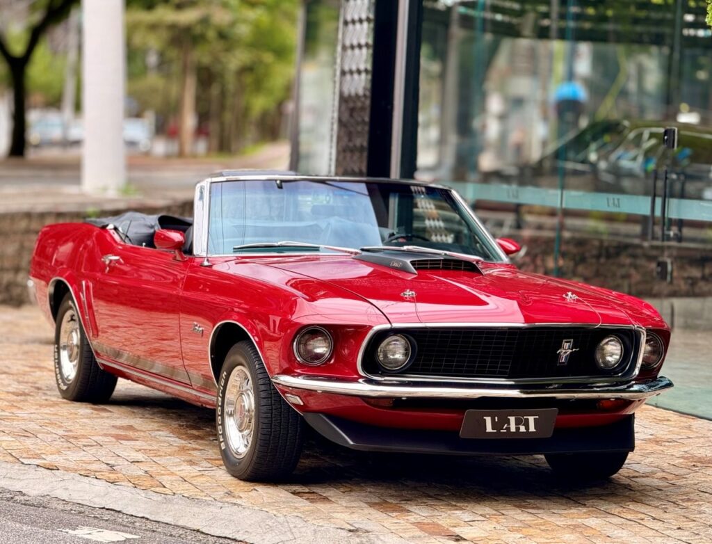 FORD MUSTANG CONVERSÍVEL GT V8 - 1969